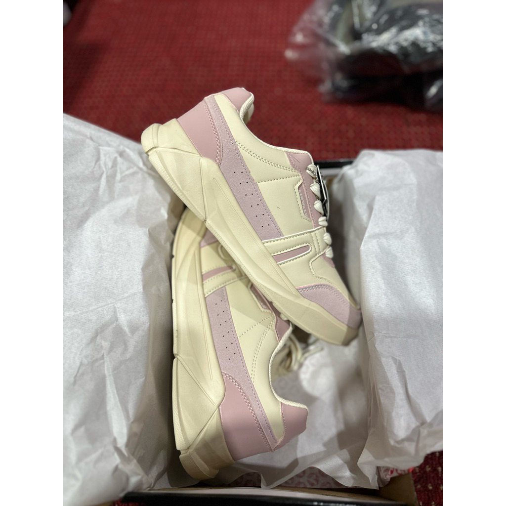 Sepatu Wanita Airwalk Charlie Women White Pink Original BNIB