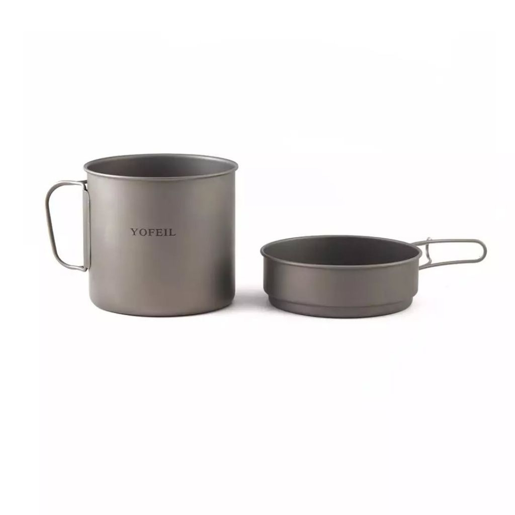 Cooking Set Titanium Yofeil