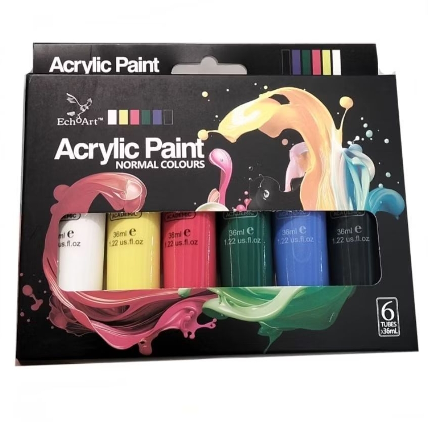 

echoart 6C 36 ml acrilic paint bahan cat
