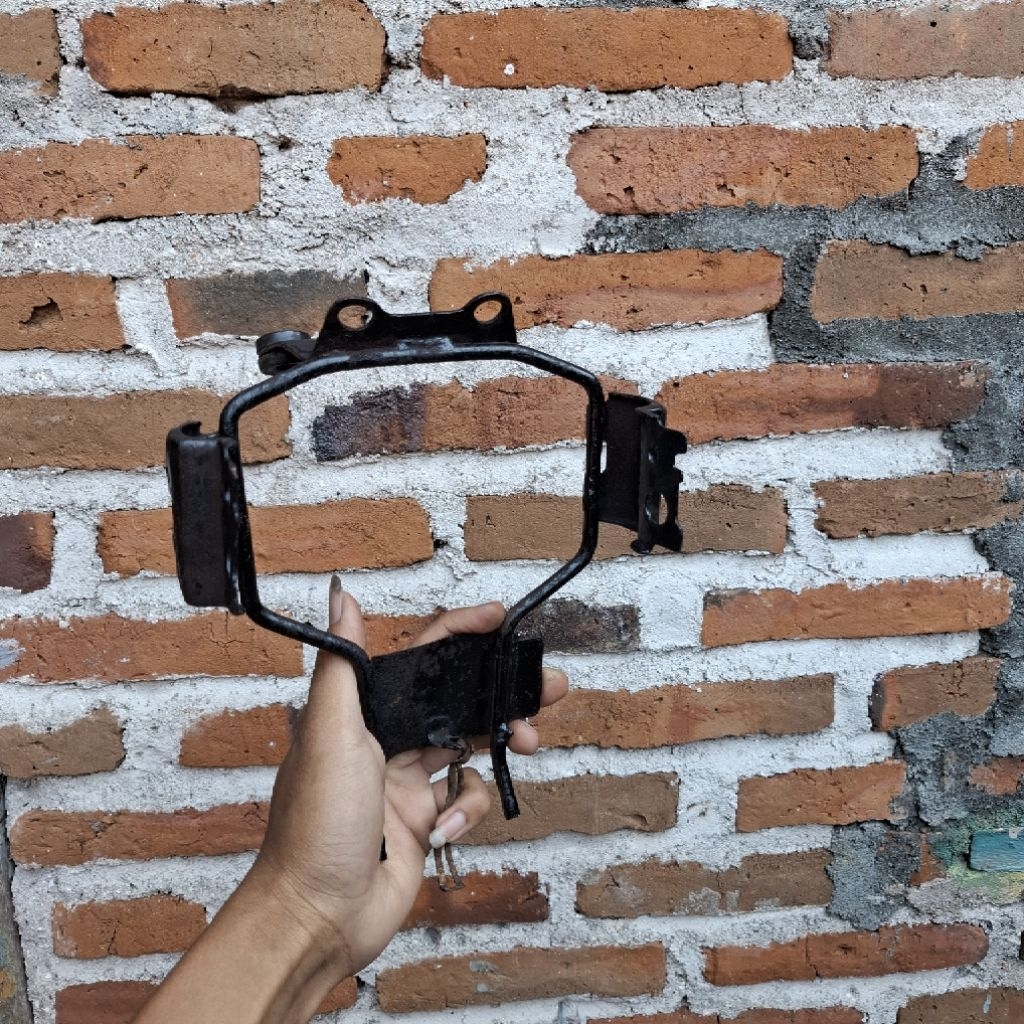 Pangkon Breket Lampu Honda Gl Pro Original Copotan Motor Second