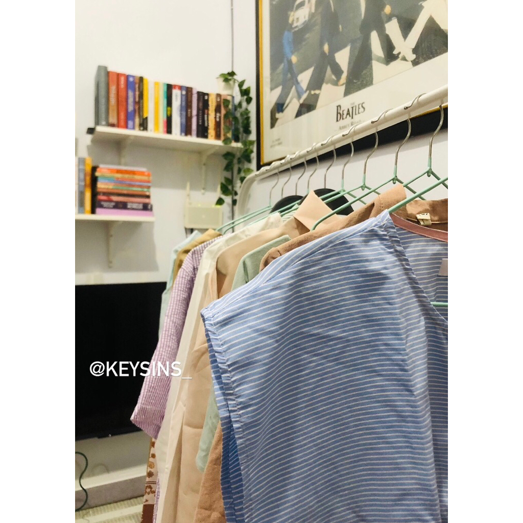 Preloved Kemeja Tunik Kaos Airism