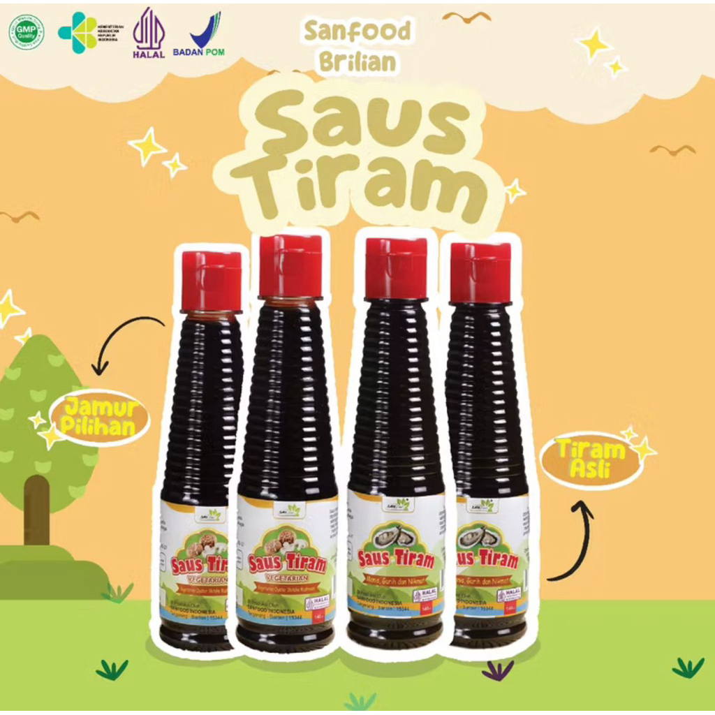 

Sanfood Saus Tiram, tanpa MSG, bahan alami SEHAT, tanpa pengawet