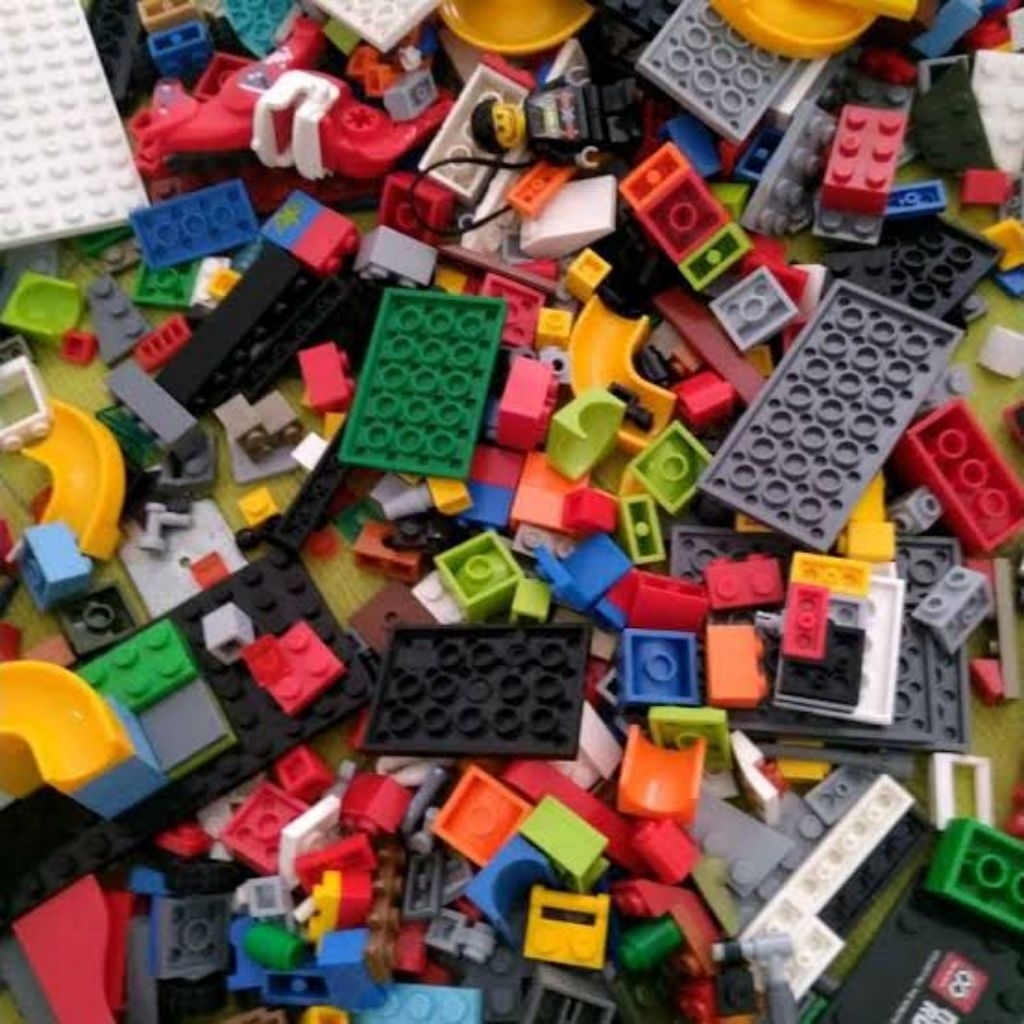 mainan lego curah original lego brik kiloan ori