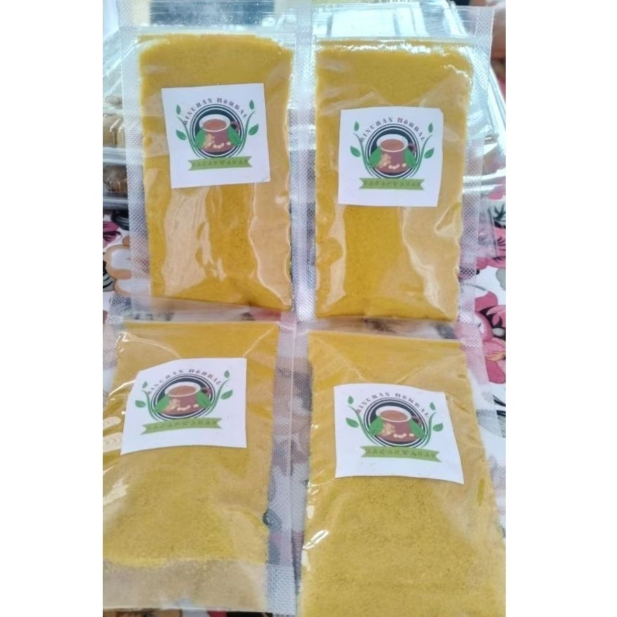 

Jamu minuman instan Herbal tradisional Asli terbuat dari bahan tanaman obat