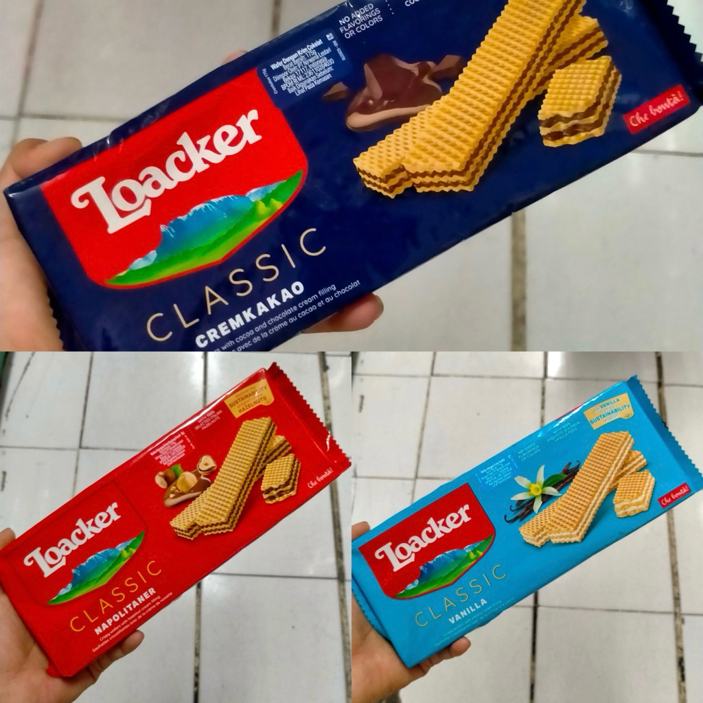 

Loacker Wafer uk 175gr (Medium Pack)