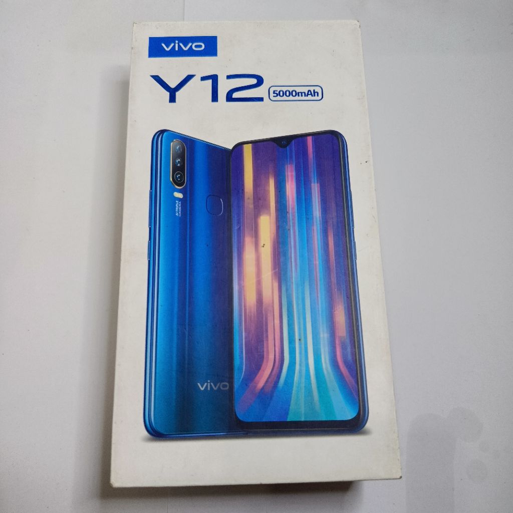 Box / Kotak vivo Y12 Ram 3/32 Original Copotan/ Ori Bawaan Hp