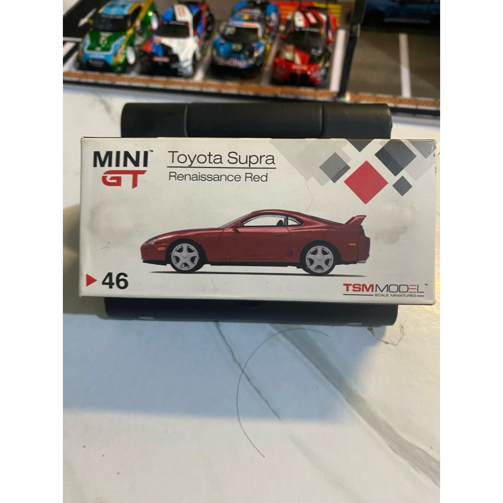 Mini GT Toyota Supra Merah