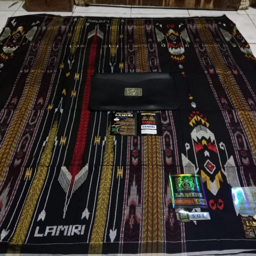 Sarung Lamiri SGE, SGI Original Pabrik Full Sutra Double Jahitan Tengah ATBM Limited (Bisa COD)