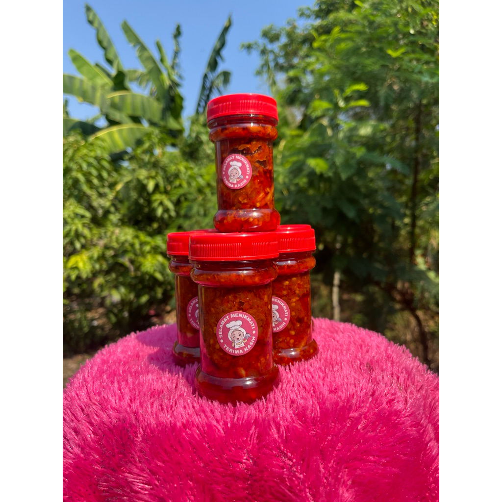 

termurah terenak sambel baby cumi pedasss