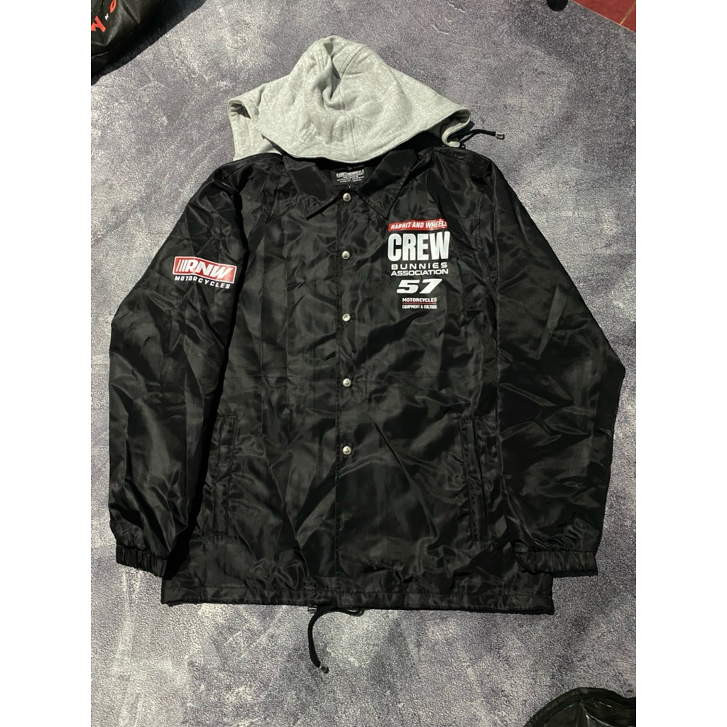 rabbit and wheels coach jacket