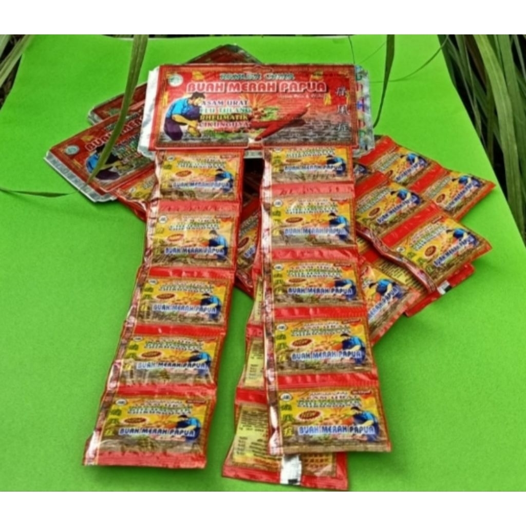 

BUAH MERAH PAPUA hanger/renceng