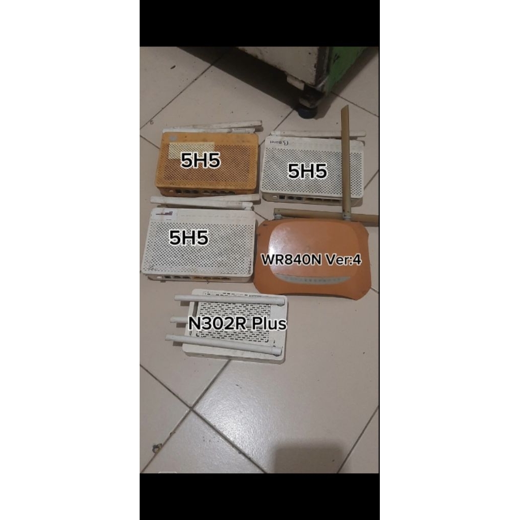 router eror atau rusak.