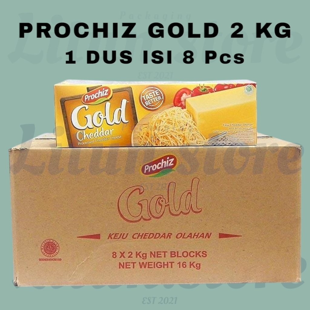 

[HARGA 1 DUS] PROCHIZ GOLD 2KG KEJU OLAHAN EXPIRED 2026