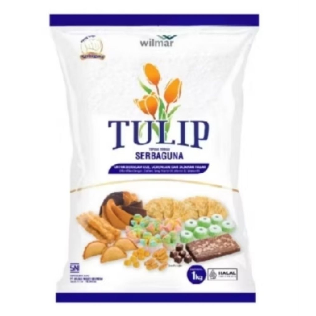 TEPUNG TERIGU TULIP 1 KG