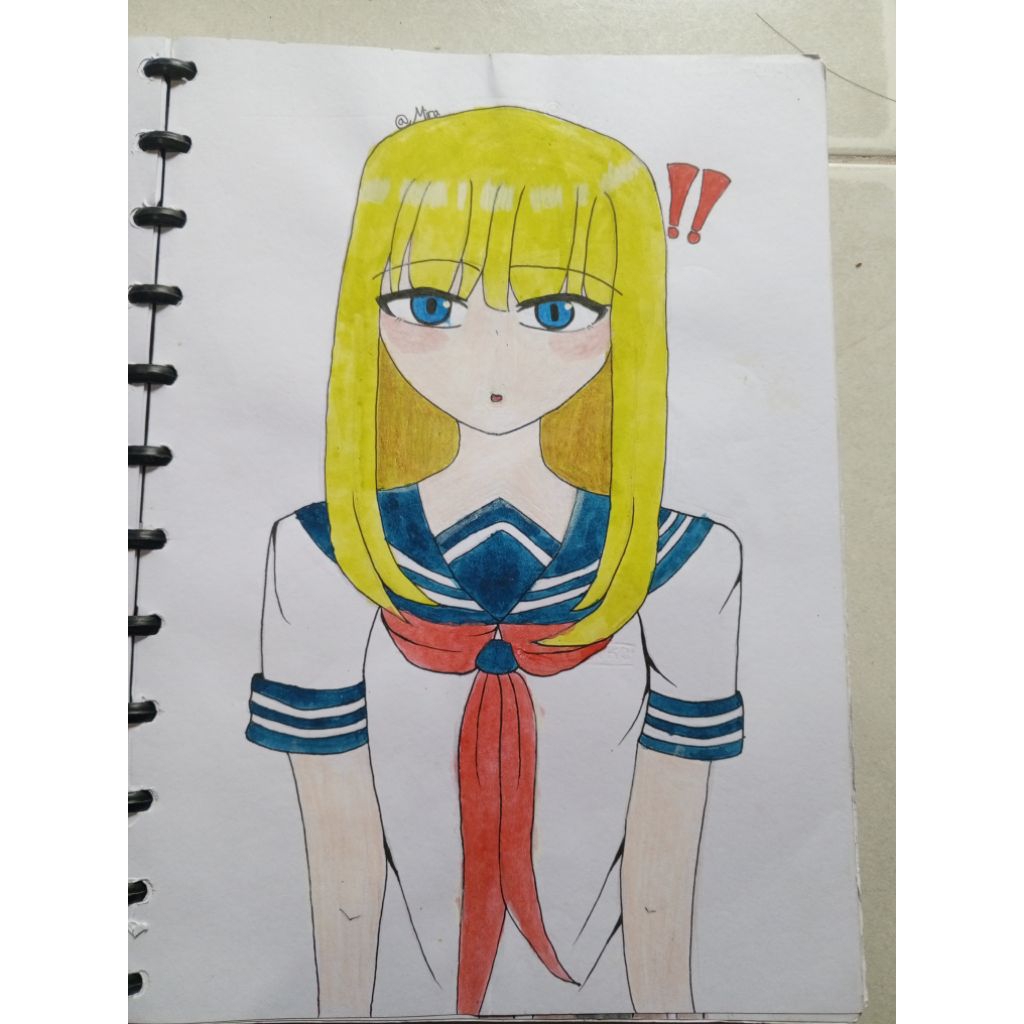 Gambar Anime Perempuan berwarna