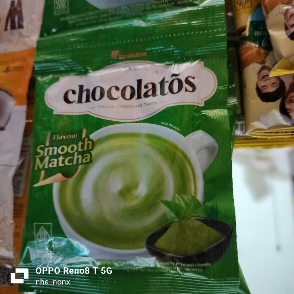 

chocolatos matcha