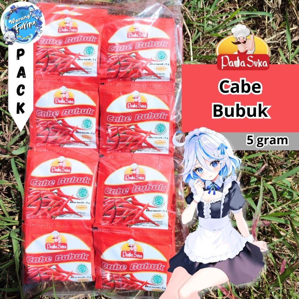 

Padasuka Cabe Bubuk Sachet 5gr | Pack