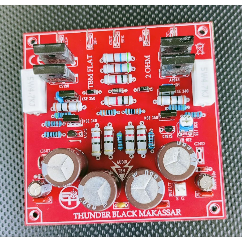 Kit power tbm 2 ohm Flat