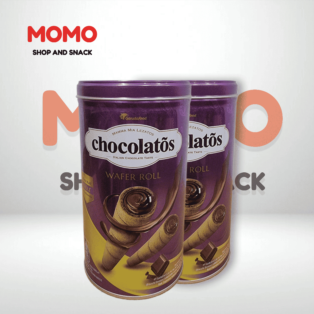 

CHOCOLATOS Wafer Roll Cokelat Kaleng 310gr