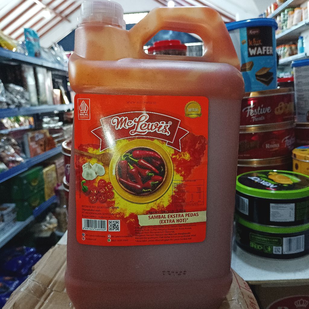 

SAUS MC LEWIS EXTRA HOT 5.5KG SAUS SAMBAL