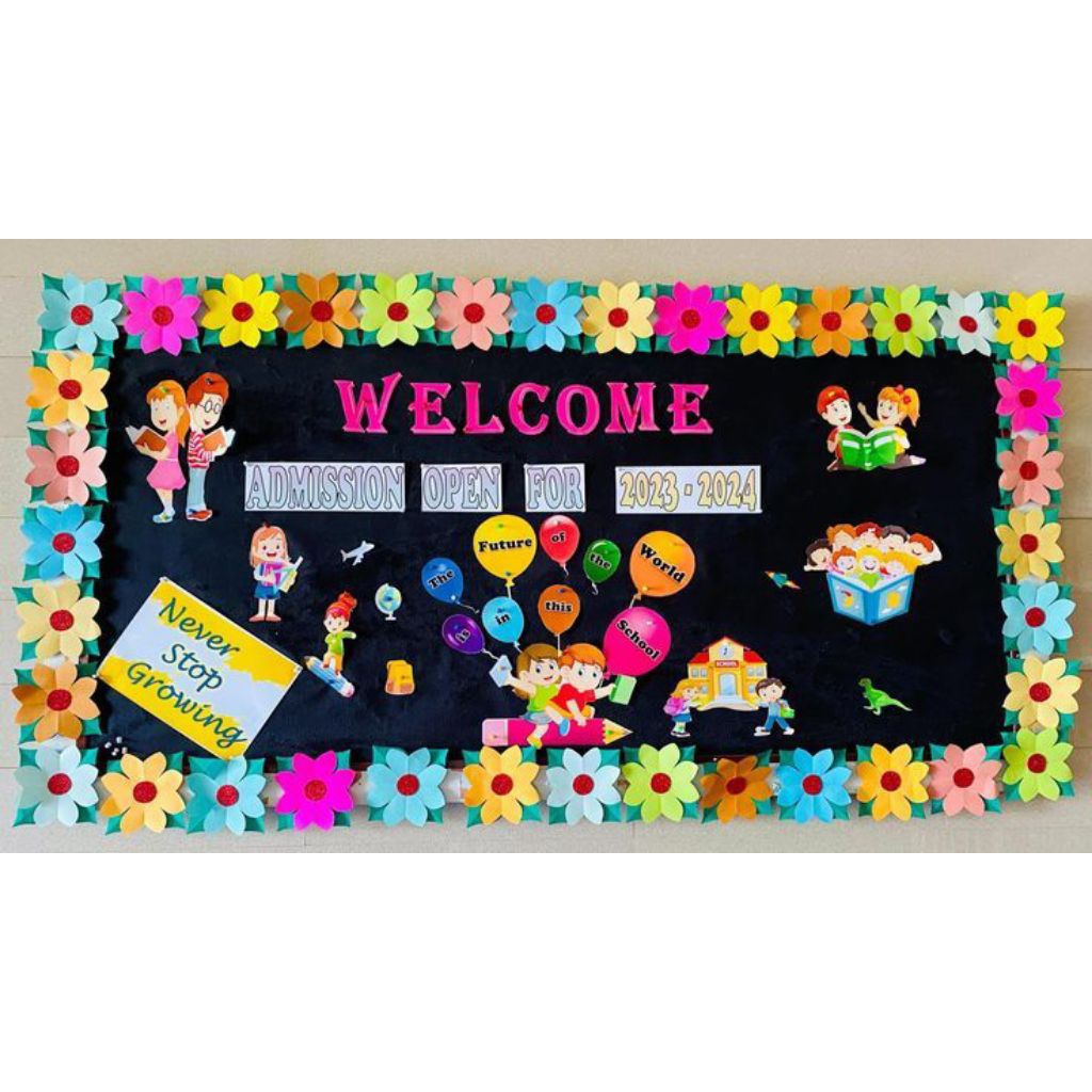 Hiasan Mading Tema Garden