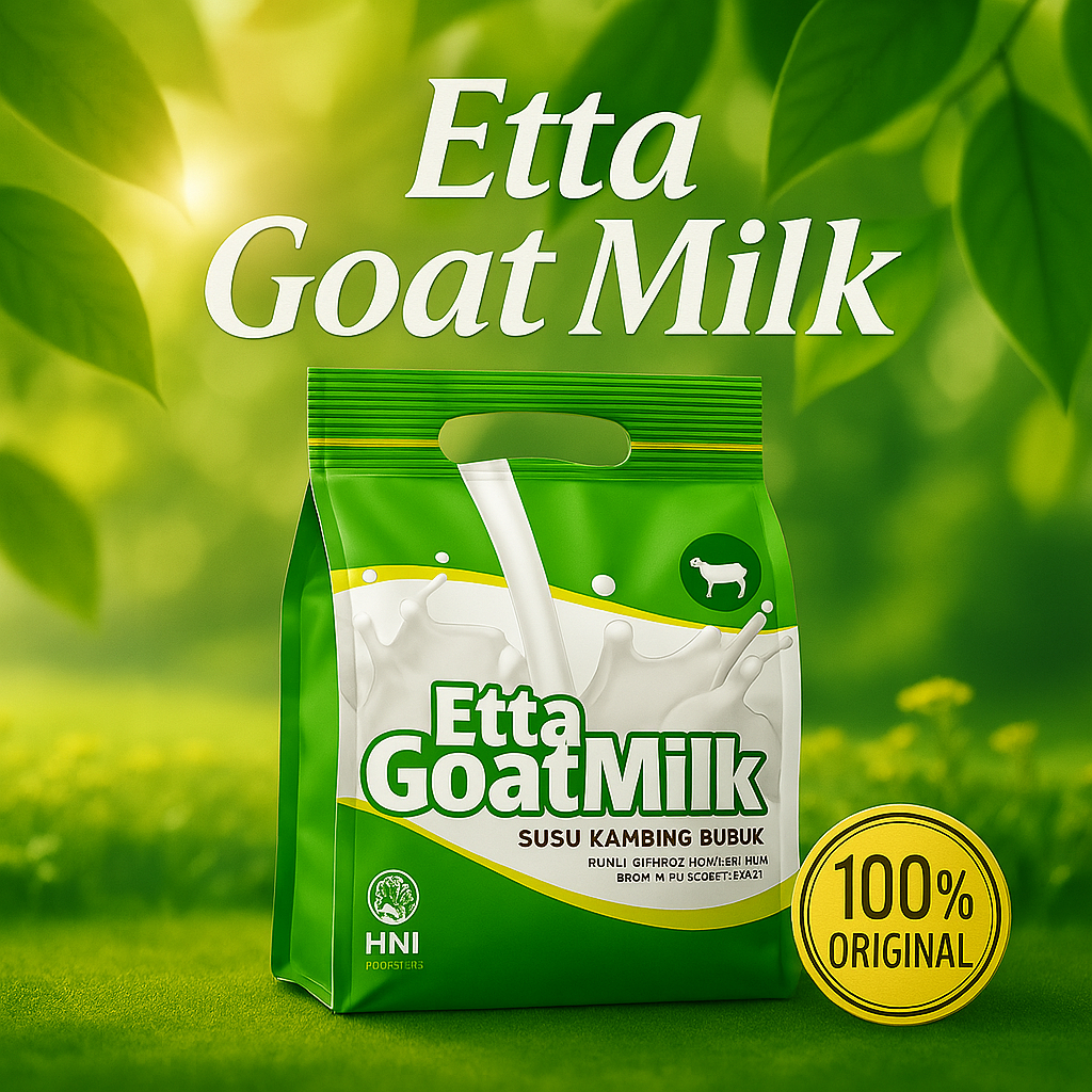 

Susu Kambing Etawa Etta Goatmilk Sachet Praktis Tinggi Gizi & Energi