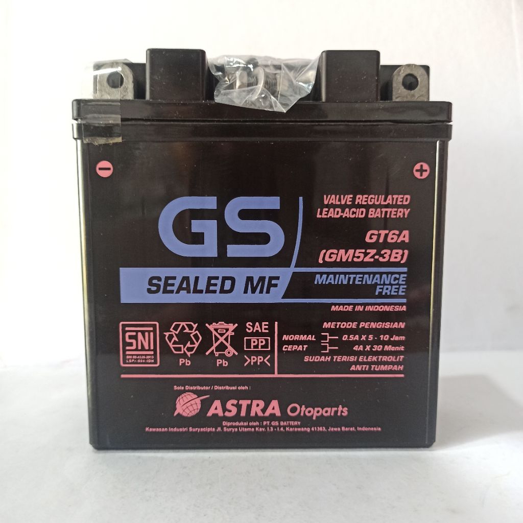 Aki kering GS, Astrea grand prima legenda supra fit supra x lama astrea800 dll. Original