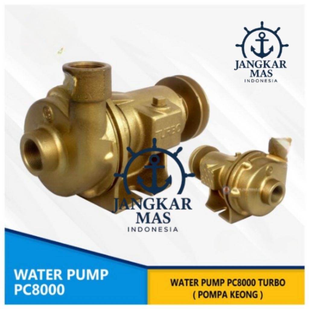WATER PUMP PC8000 TURBO ( POMPA KEONG )
