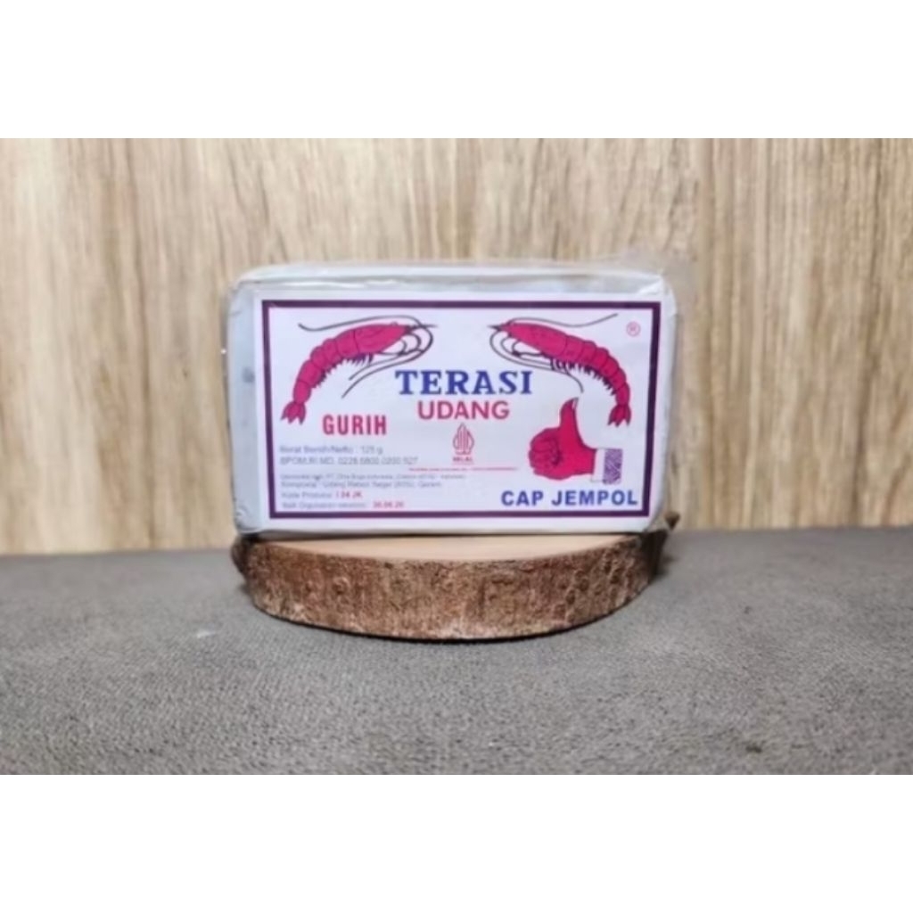 

TERASI UDANG SUPER CAP JEMPOL KHAS CIREBON ENAK DAN GURIH