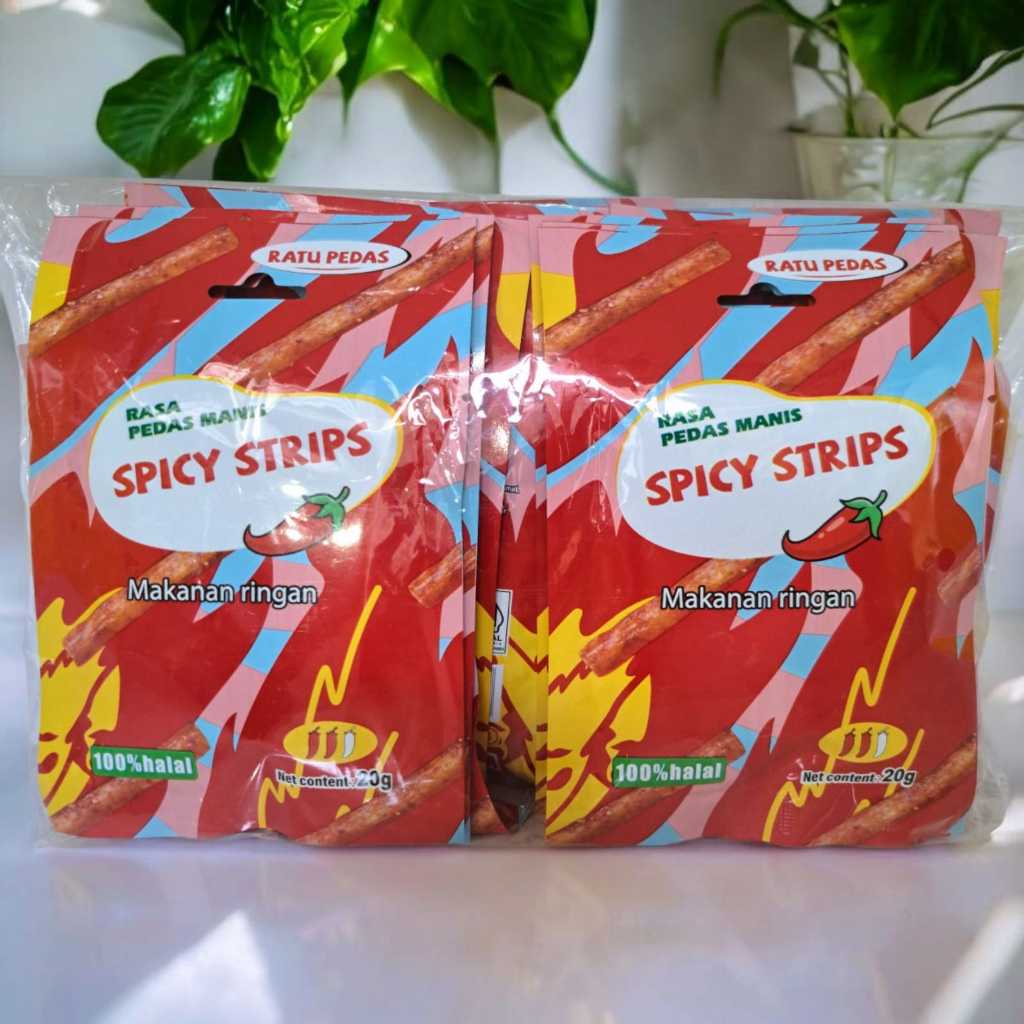 

Ratu pedas [KHALAL] latiao stick / dendeng 1 pak isi 20 pcs