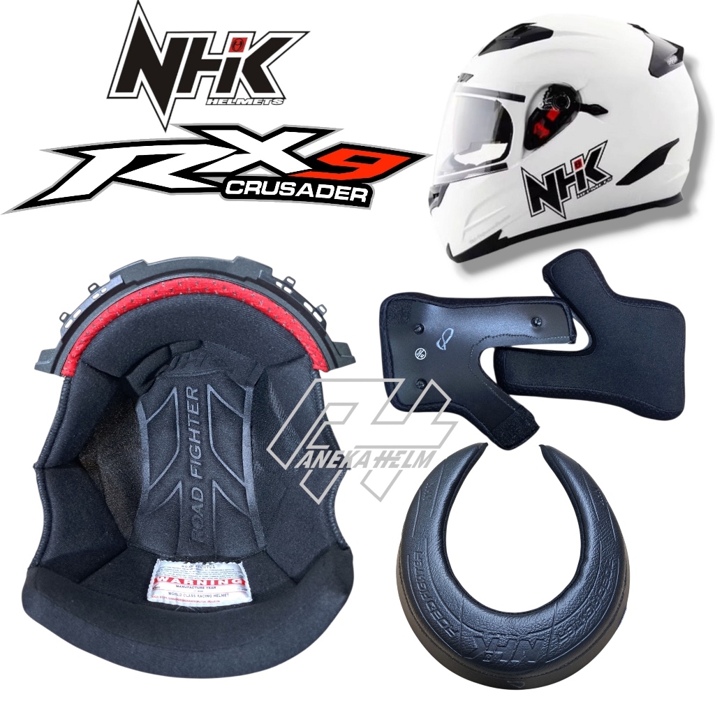 Busa original helm NHK RX9 double visor/bisa helm full face nhk rx9
