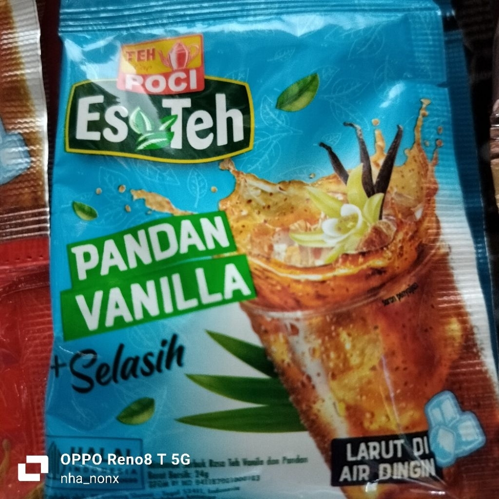 

teh poci sachet rasa vanila
