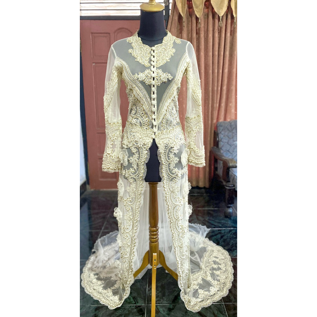 preloved kebaya akad full payet