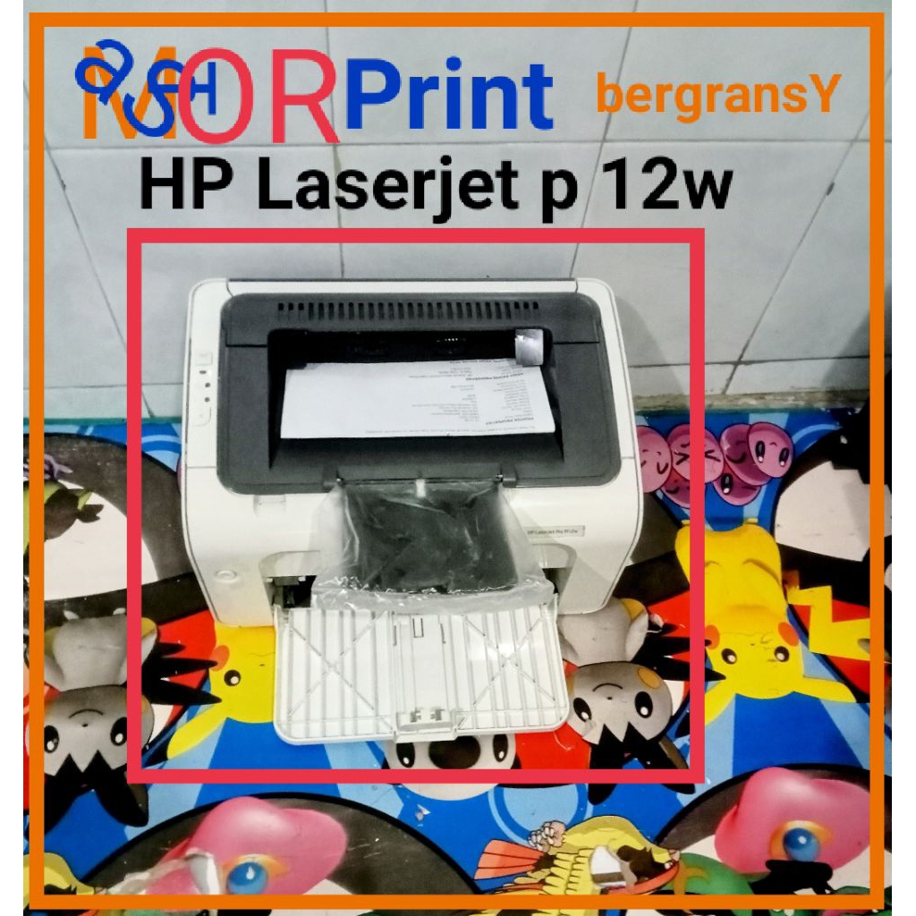 

Hp Laserjet p 12Wf A4 mono SIAP PAKAY