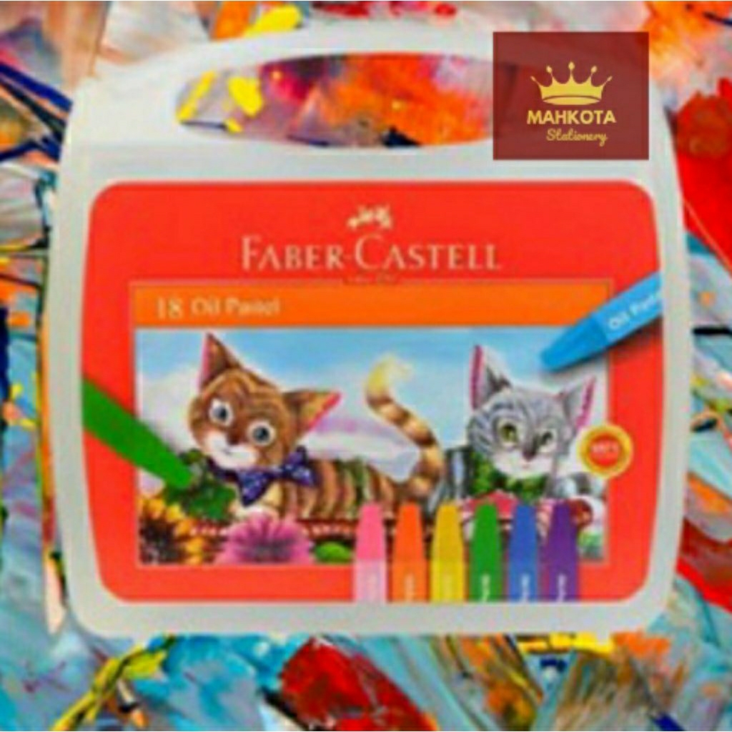 

Oil Pastel Faber Castell 18 Warna/Crayon Oil pastel 18W