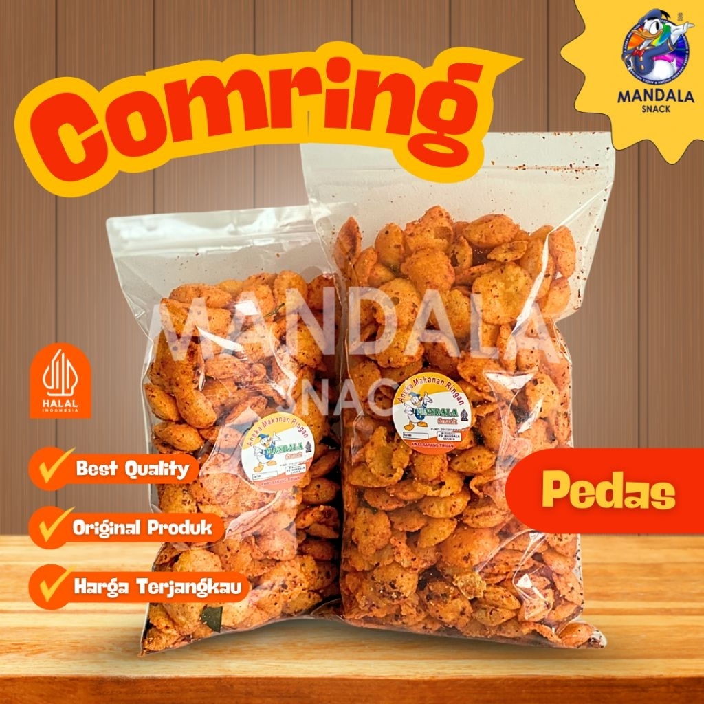 

COMRING PEDAS 500g/1KG BY MANDALA SNACK