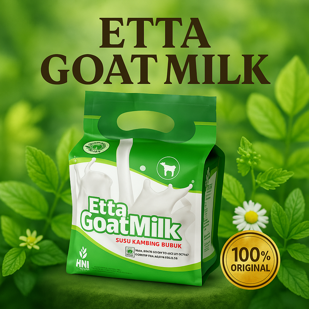 

Susu Kambing Etawa Etta Goatmilk Original Halus Mudah Larut & Nikmat