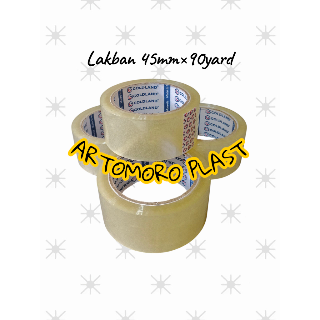 

LAKBAN BENING 45MMX 90YARD -LAKBAN SUPER LENGKET