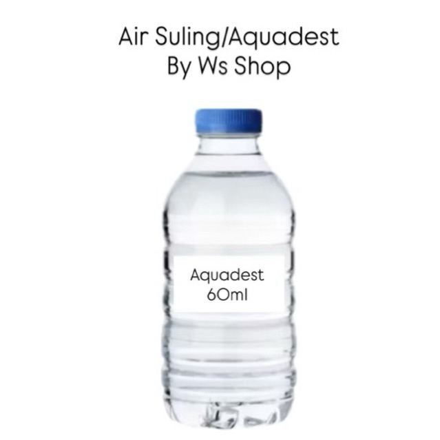 

❤️Wsshopp❤️Aquadest/Air Suling/Air Murni 60ml
