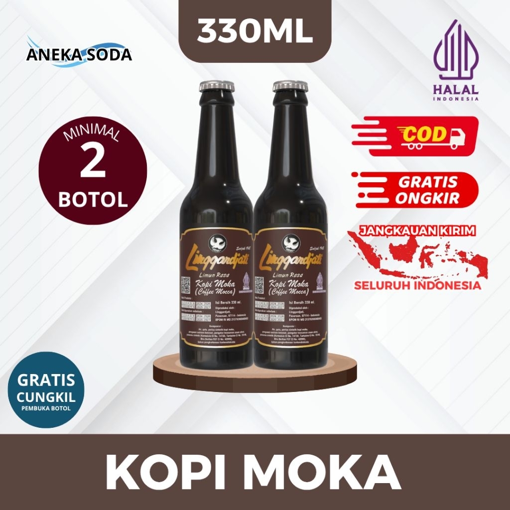 

Limun Linggardjati Kopi Moka Jadul Halal 330 ml / Orson Linggar Jati
