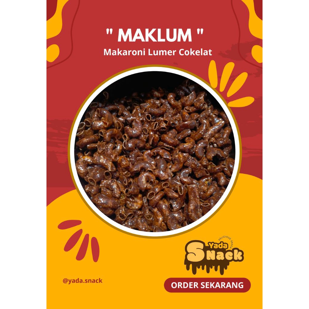 

Makaron Rasa Cokelat Kemasan 450 Ml