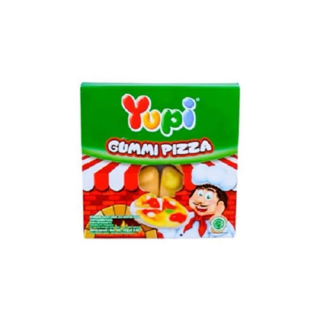 

YUPI CANDY GUMMY PIZZA PCK 25g