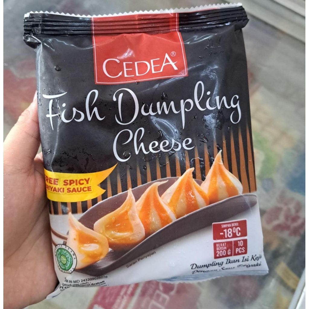 

CEDEA FISH DUMPLING CHEESE 200GR / DUMPLING IKAN ISI KEJU