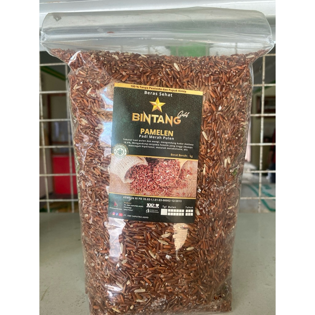 

Beras Merah Pamelen