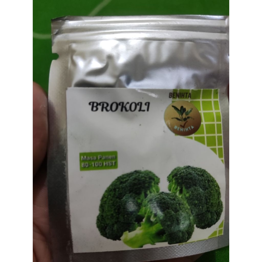 

Benih Brokoli/20 biji Kemasan PREMIUM
