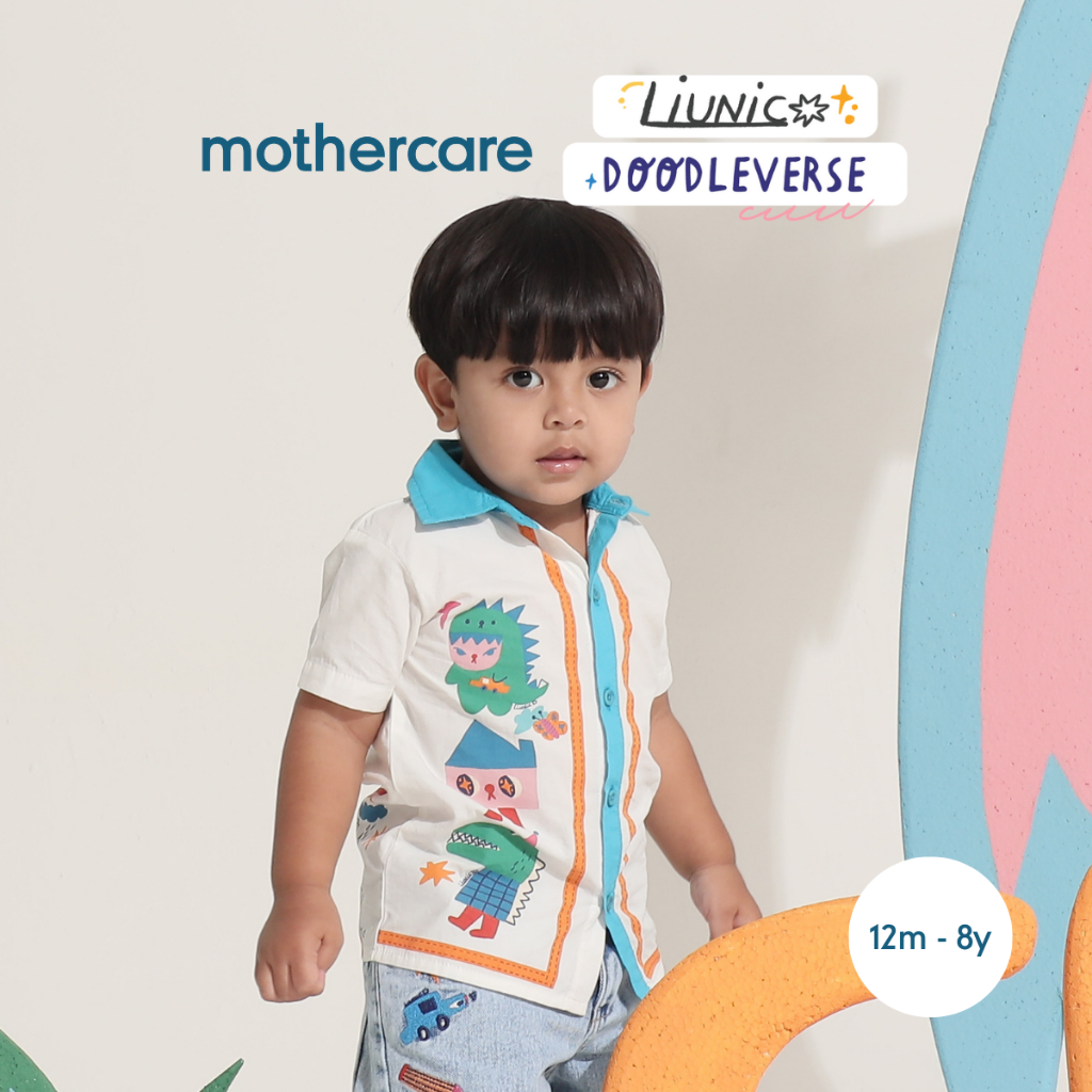 Mothercare Liunic Boy Shirt - Kemeja Anak Laki-laki (Multi)
