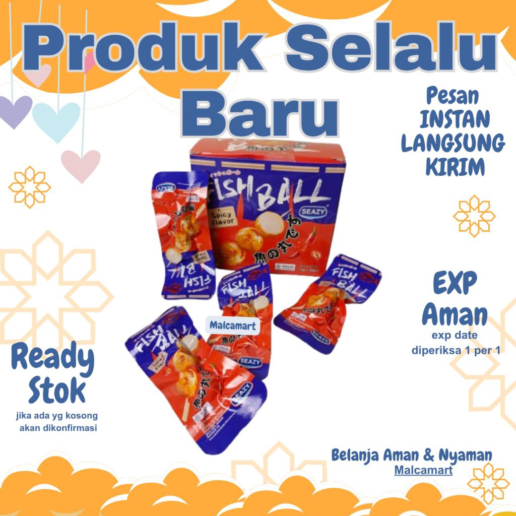 Fish Ball Spicy Flavor 15 gram