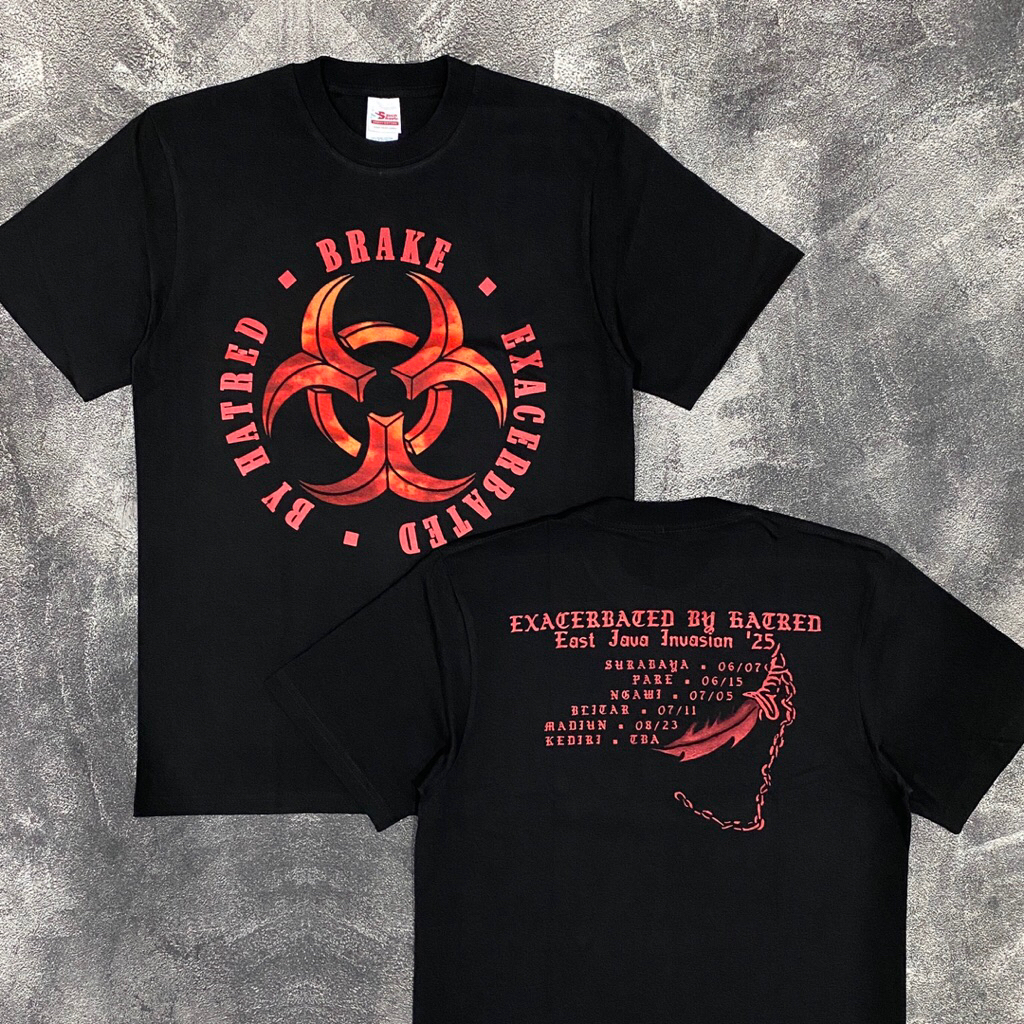 BRAKE - Exacerbated By Hatred "Biohazard Ripoff" | Official Merchandise T-Shirt