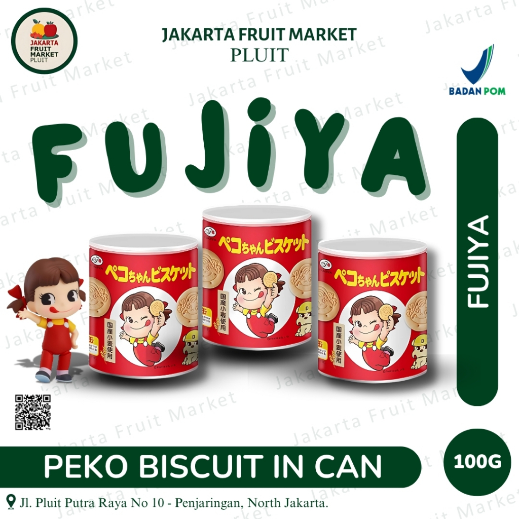 

FUJIYA PEKO-CHAN BISCUIT IN CAN IMPORT 100g
