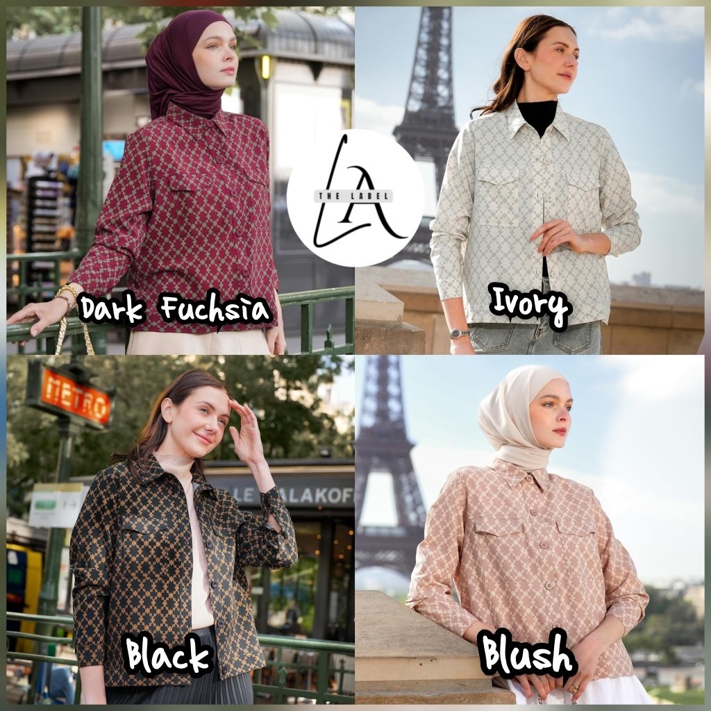 Reina Crop Jacket By Heaven Lights Original Open Jastip